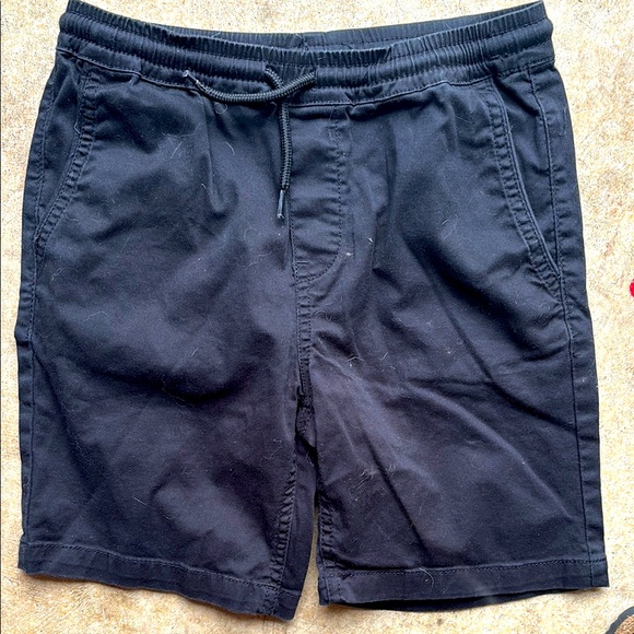 Class Club Black Shorts with Elastic Waistband - Picture 1 of 3